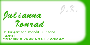 julianna konrad business card
